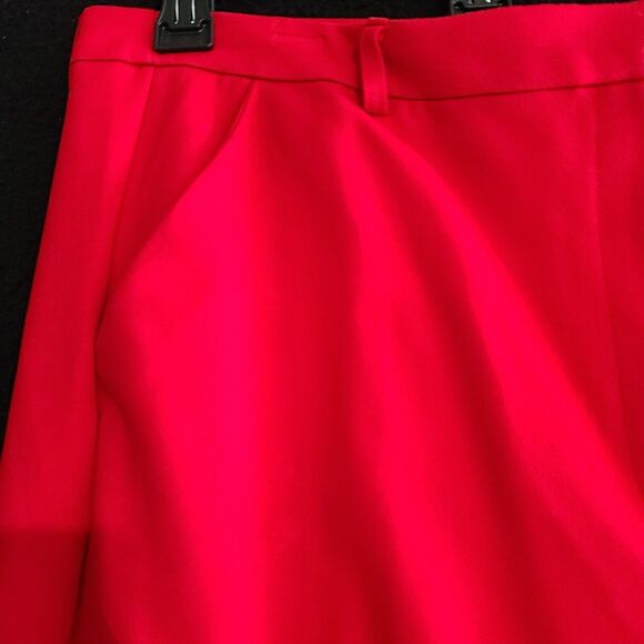 Ruby Rd Womens Stretch Pants Red Size 16 Zip Double Clasp Closure Pockets NWT - Picture 12 of 12